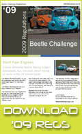 Click to download the 2009 Beetle Challenge Regulations in PDF format.